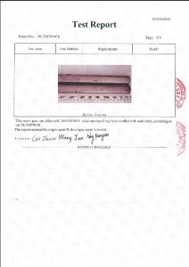 Сертификат за A453 660B 3