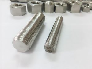 No.81-F55 Zeron100 сврзувачки елементи од не'рѓосувачки челик целосна навојна шипка S32760