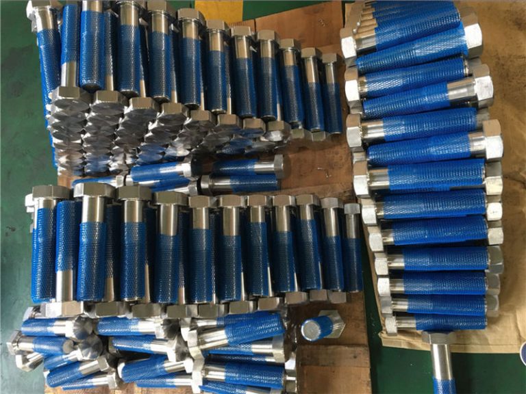 sus 304l en1.4306 ss fastener hex завртки iso4014 полу-конец