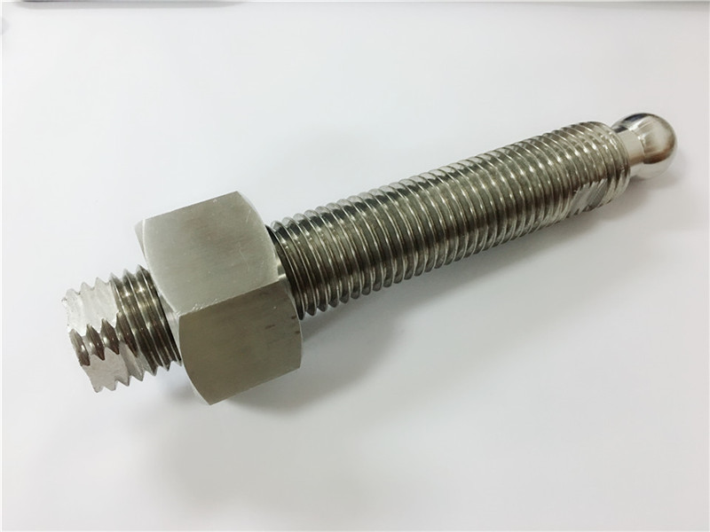 прилагодени висококвалитетни cnc струготини, сврзувачки елементи за врзување на топки од титаниум