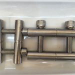 ansi 316ti / mk 1.4571, 317l / en 1.4438 серија на делови за спојување на делови од нерѓосувачки челик